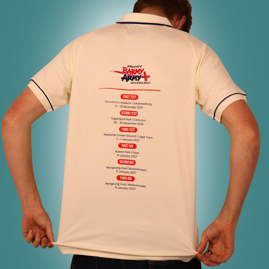 Admiral x Barmy Army South Africa Fixtures Polo