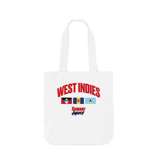 White Barmy Army WI Tour Tote Bag 24