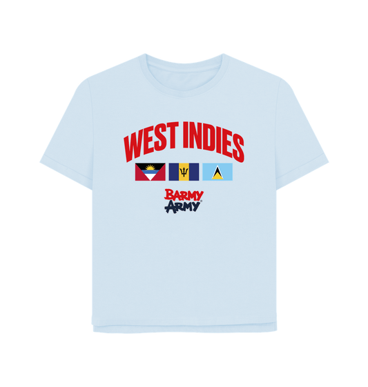 Sky Blue Barmy Army WI Tour Tee 24 - Ladies