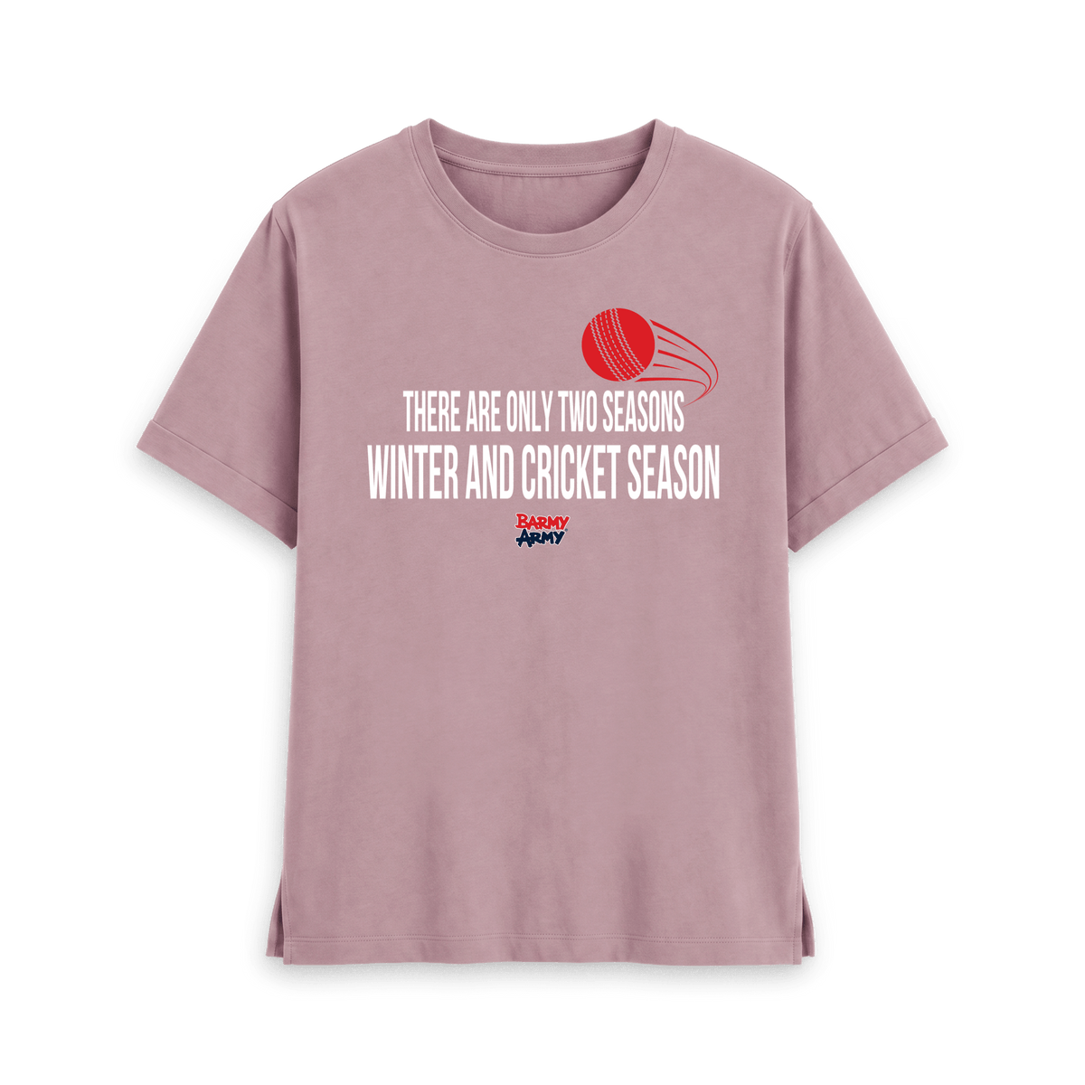 Mauve Printed T-shirt Front