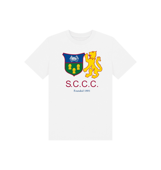 White SCCC Supporters Tee - Kids