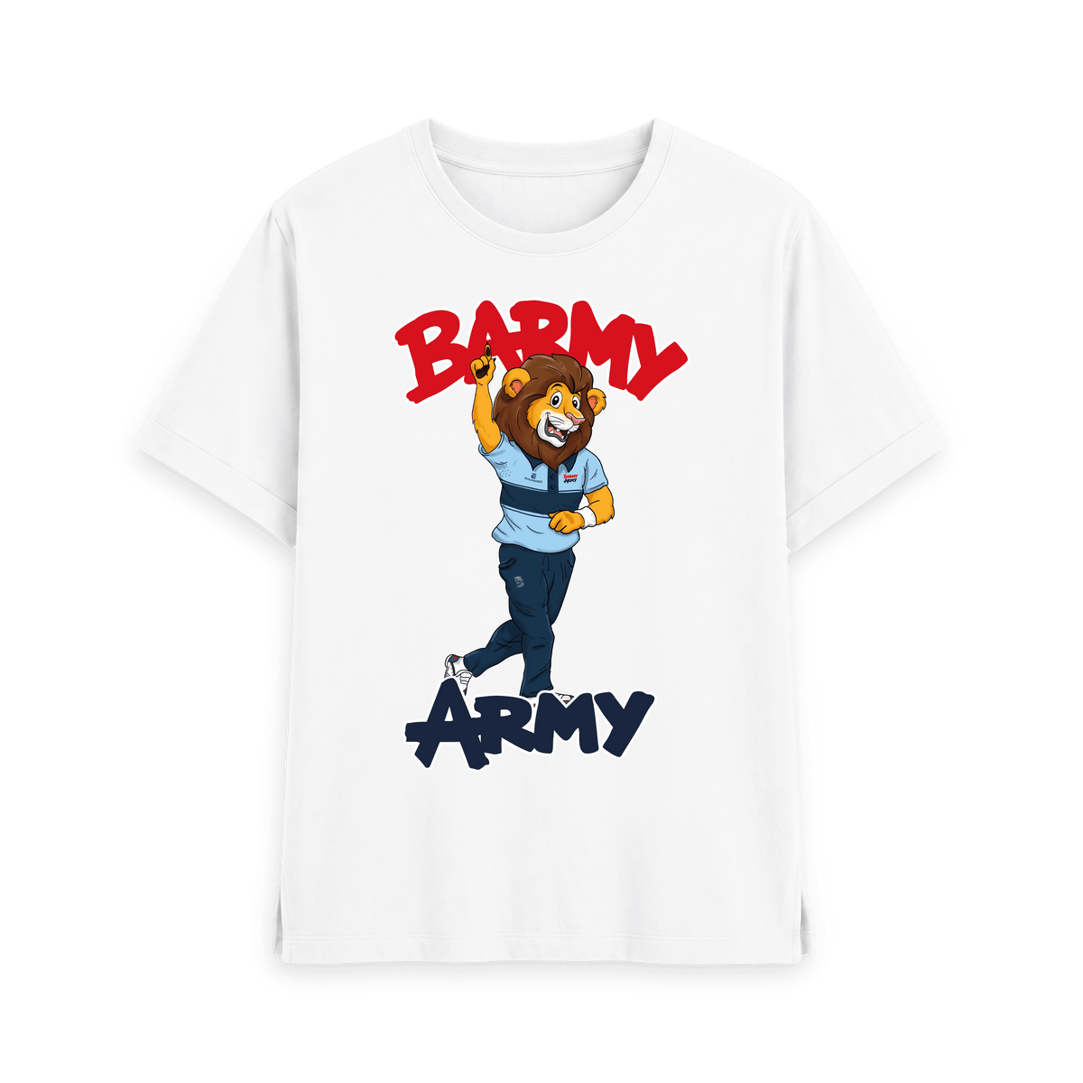 White Printed T-shirt Front
