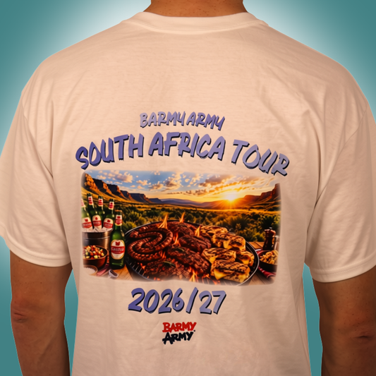 Barmy Army South Africa Tour Braai Tee