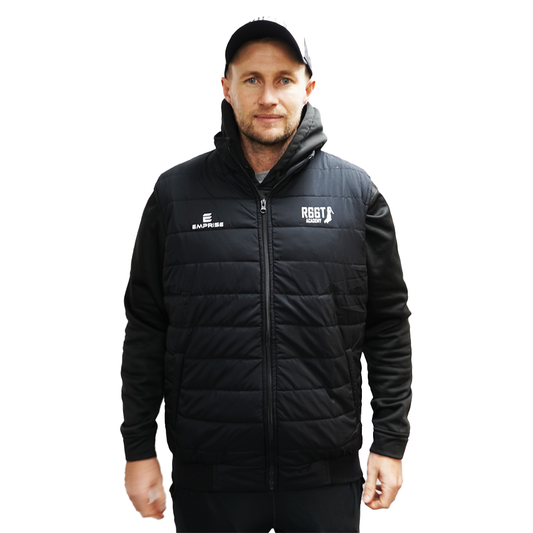 R66T Academy Kids Black Cricket Jacket