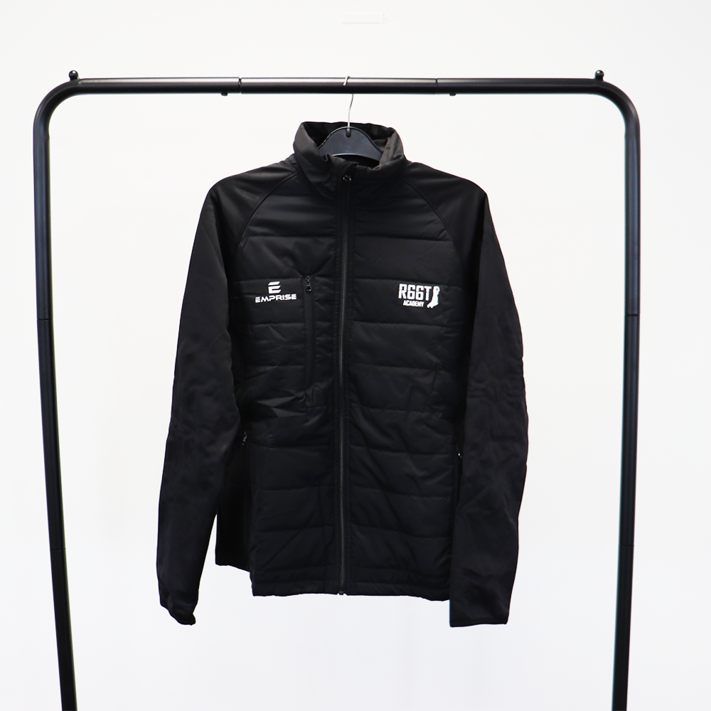 R66T Academy Kids Black Cricket Jacket