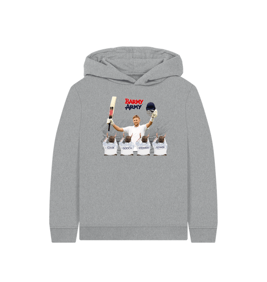 Athletic Grey Barmy Army Root Ovation Hoody - Kids