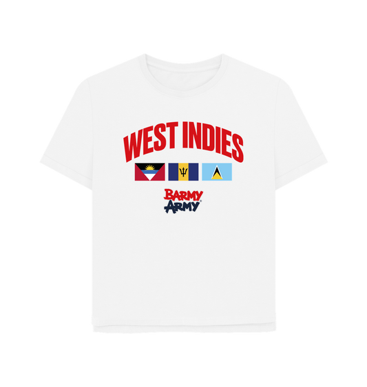 White Barmy Army WI Tour Tee 24 - Ladies