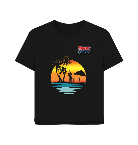 Black Barmy Army WI Graphic Tee - Ladies