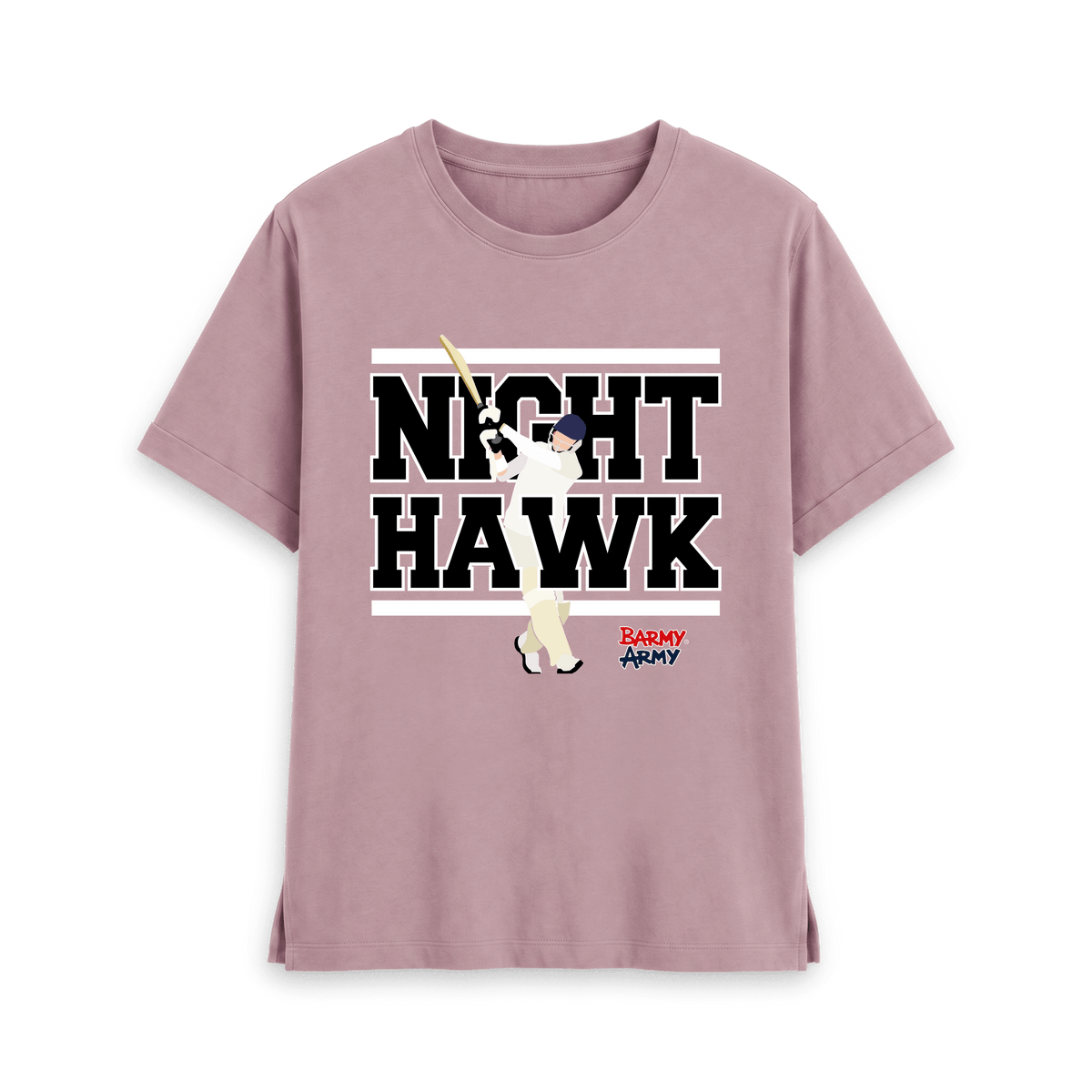 Mauve Printed T-shirt Front