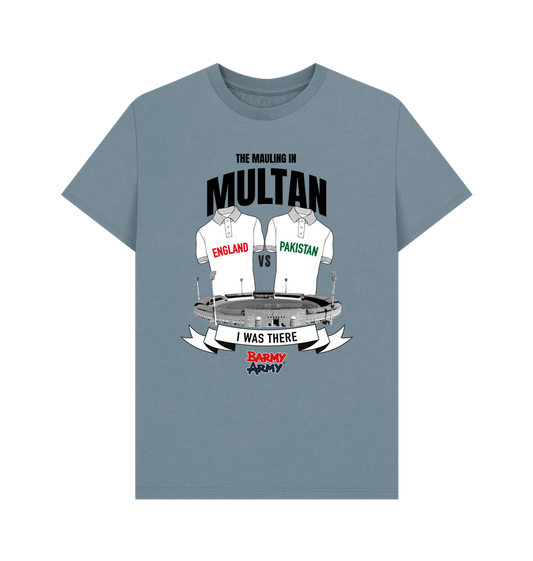Stone Blue Barmy Army Mauling in Multan - Men's