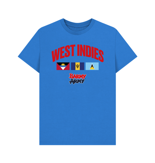 Bright Blue Barmy Army WI Tour Tee 24 - Men's