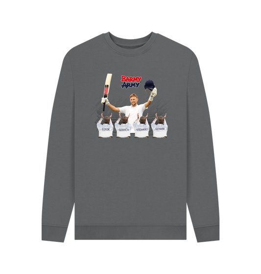 Slate Grey Barmy Army Root Ovation Sweater