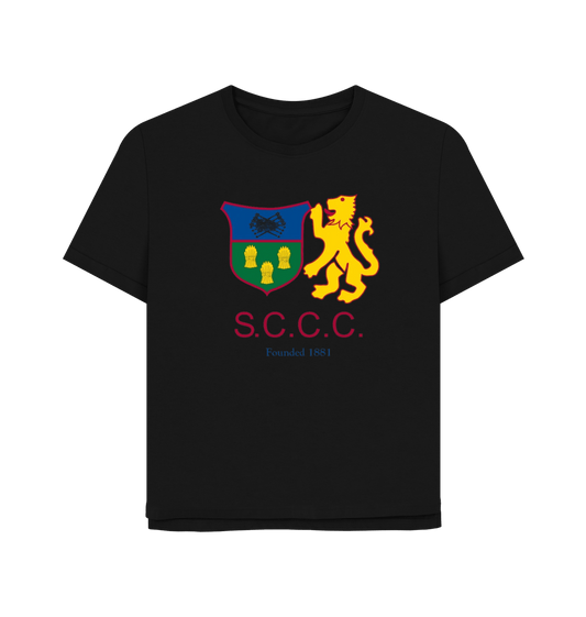 Black SCCC Supporters Tee - Ladies