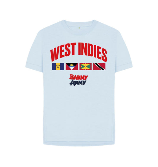 Sky Blue Barmy Army WI Tour Tee - Ladies