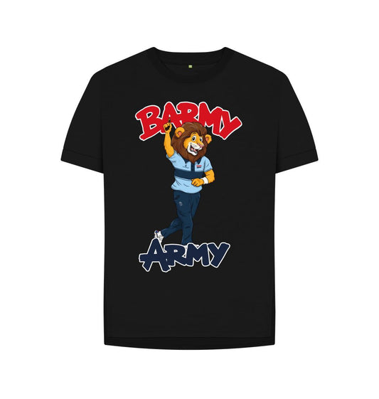 Black Barmy Army Mascot Send Off Tees - Ladies
