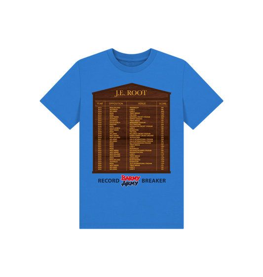 Bright Blue Barmy Army ROOT Honours Board Tee - Kids