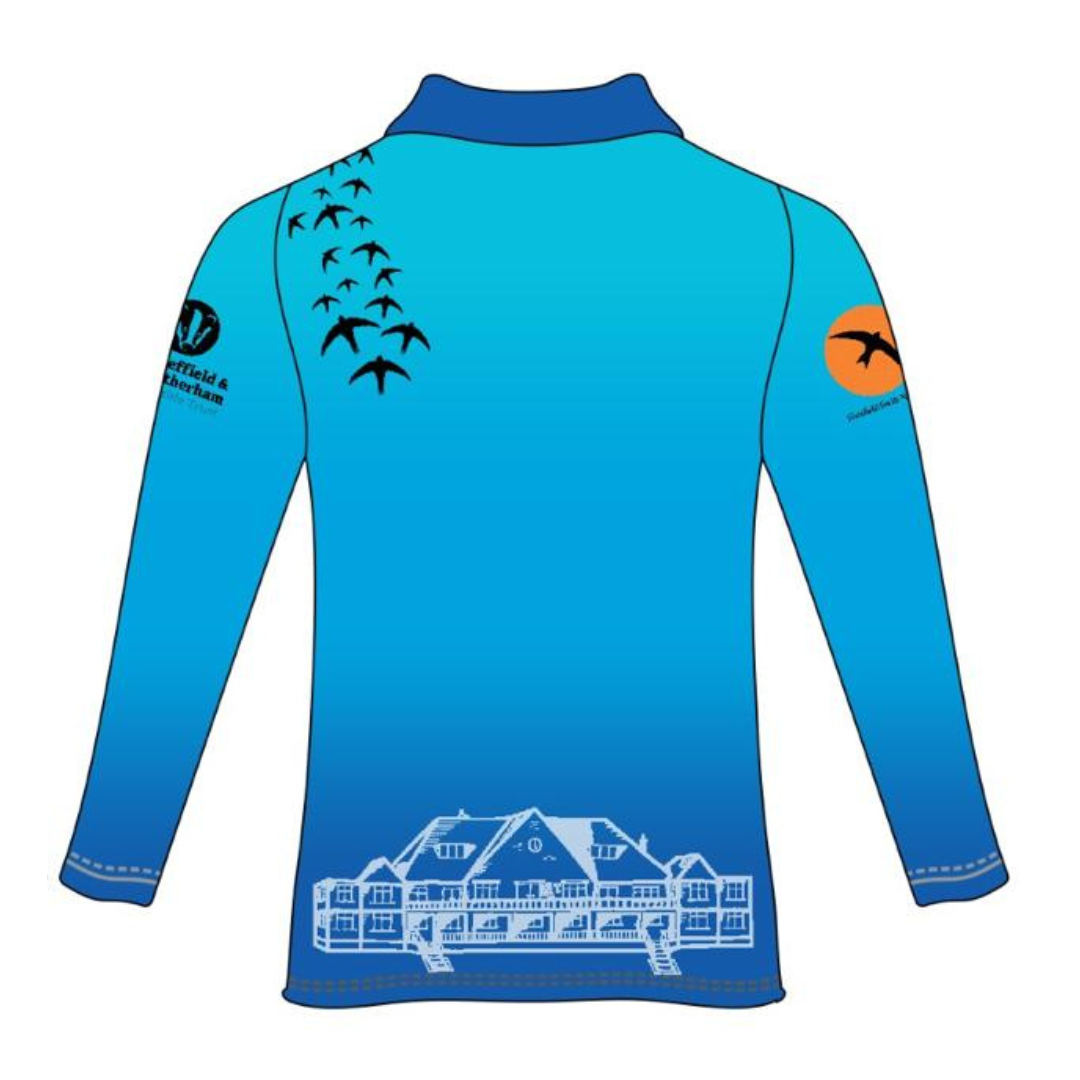 Sheffield Staff Women's Softball Team Match Cricket Shirt - Long Sleeve