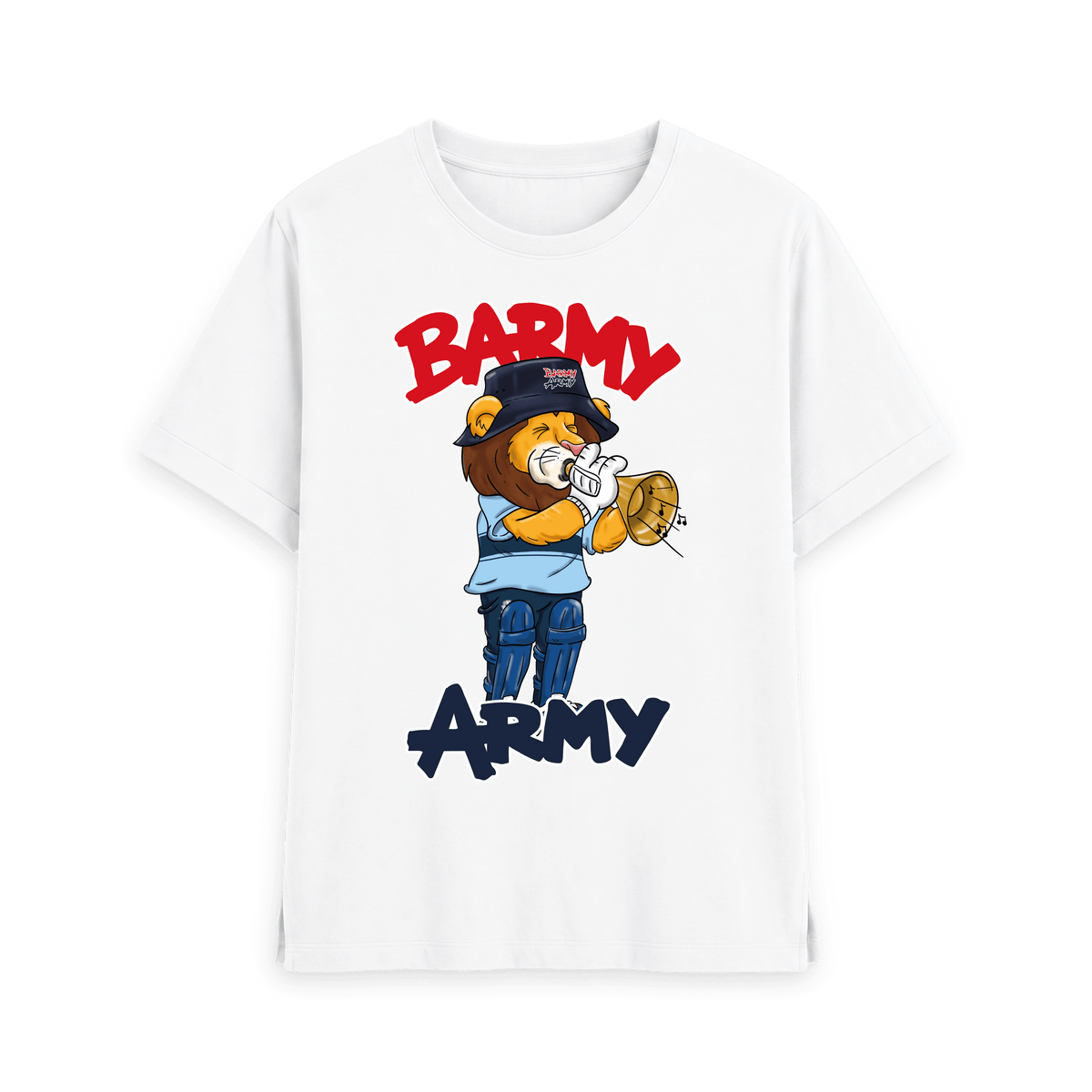 White Printed T-shirt Front