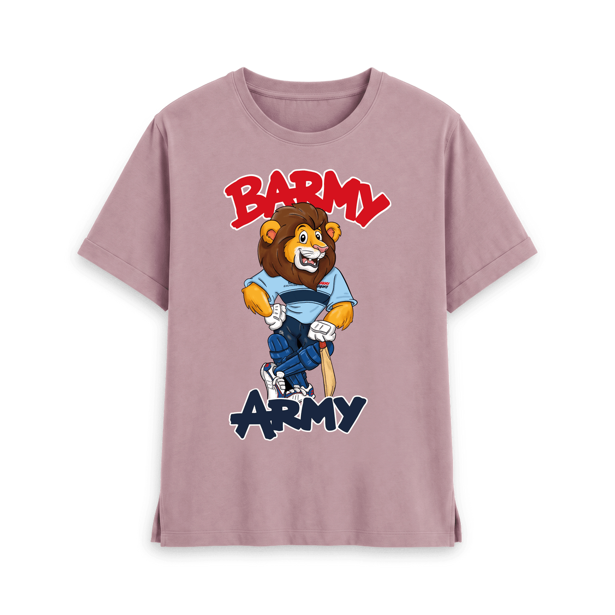 Mauve Printed T-shirt Front