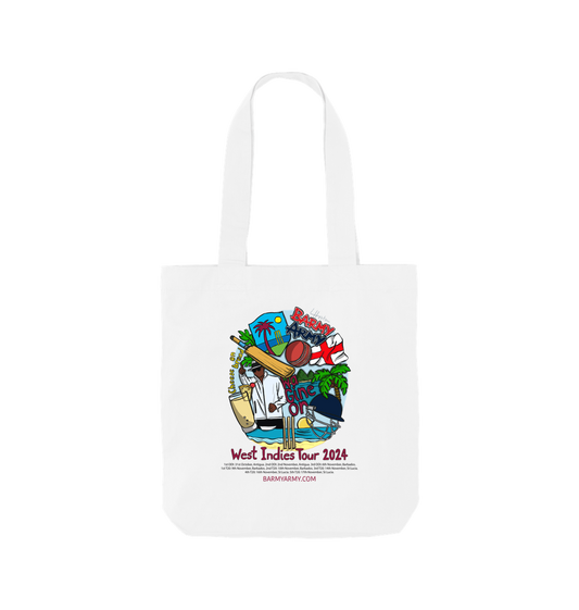 White Barmy Army x Luke Horton WI Tour Tote Bag