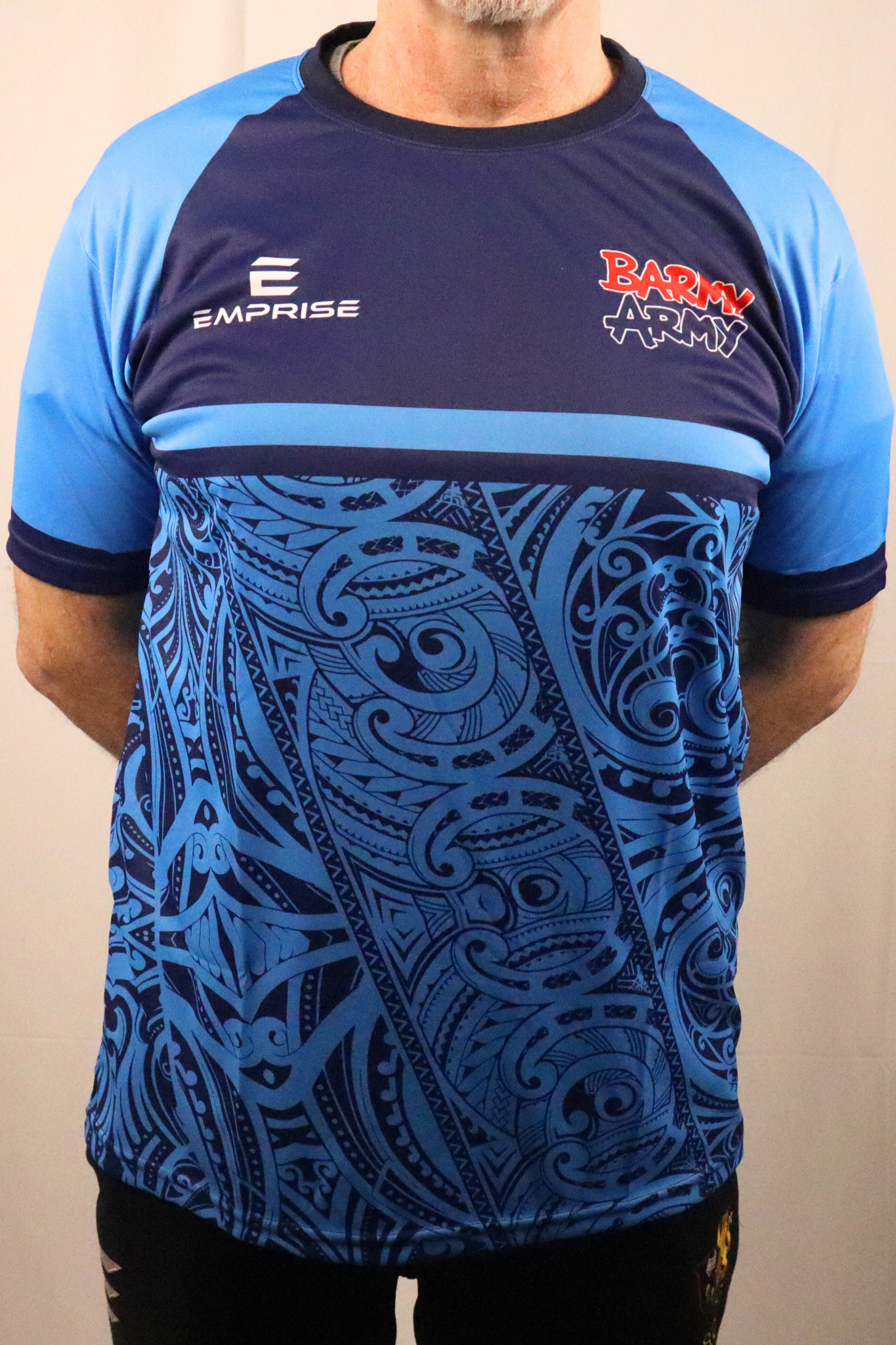 Navy/Blue Tribal T-Shirt