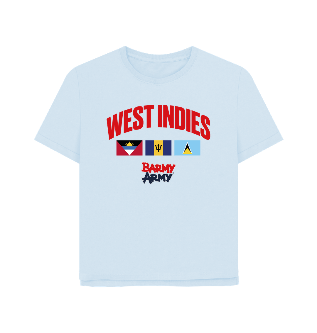 Sky Blue Barmy Army WI Tour Tee 24 - Ladies