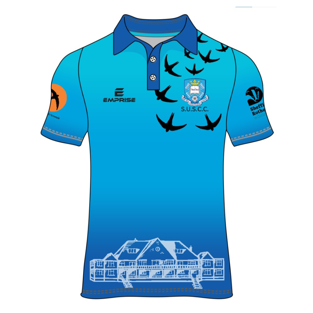 Sheffield Staff Women's Softball Team Match Cricket Shirt - Short Sleeve