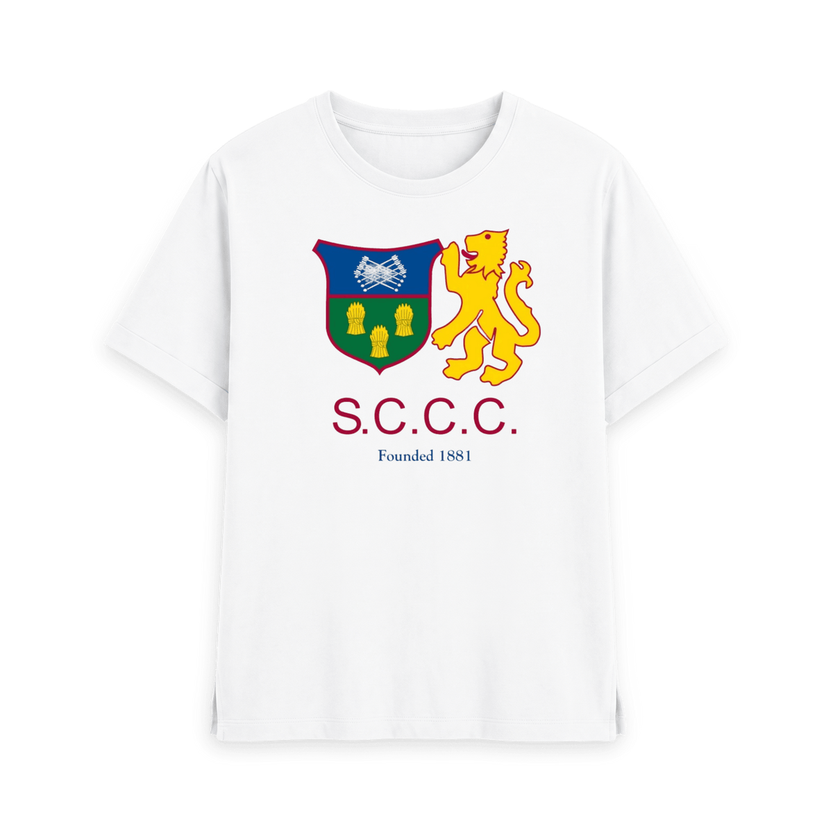White Printed T-shirt Front
