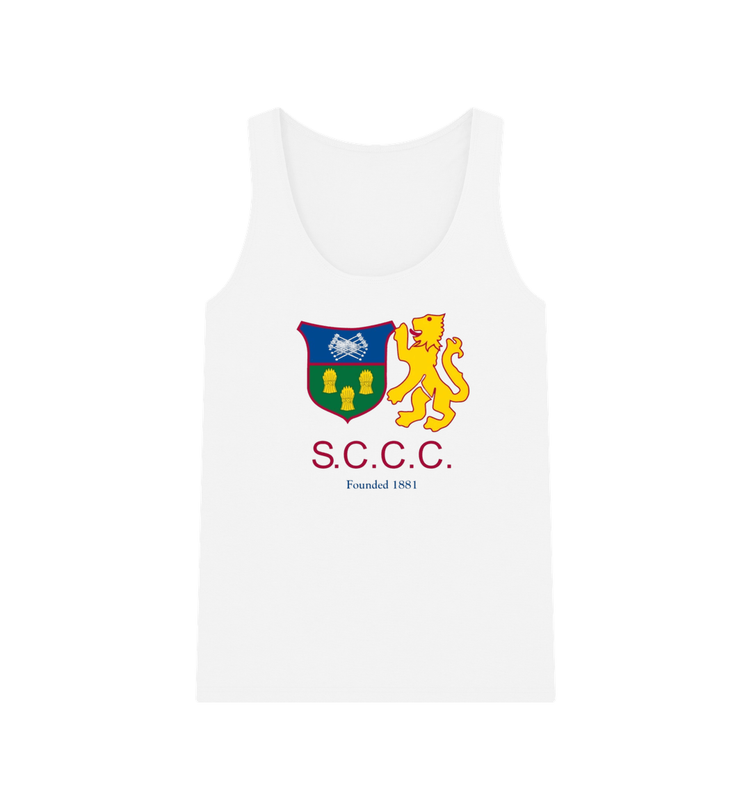 White SCCC Supporters Vest - Ladies