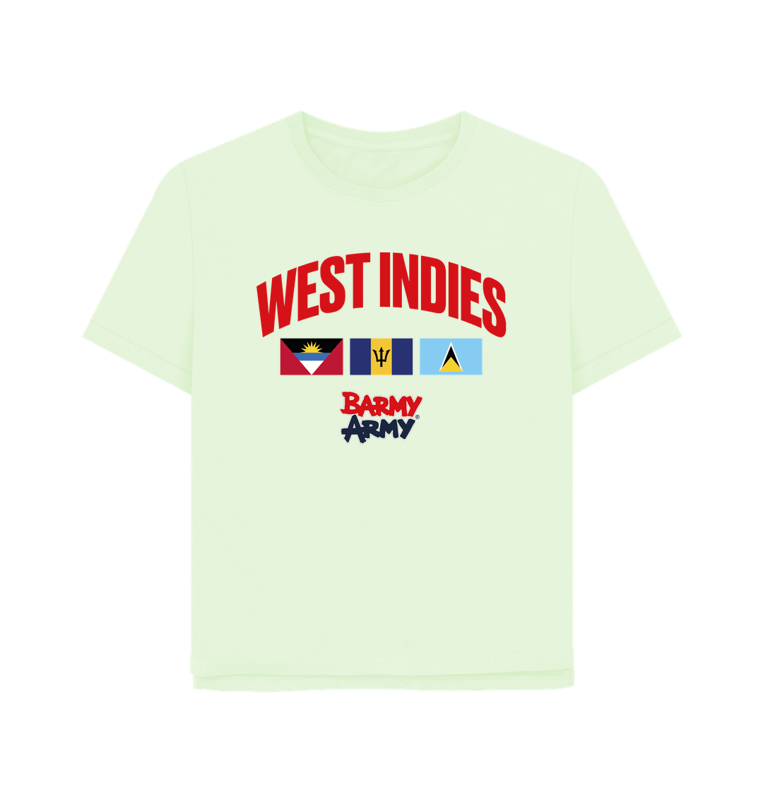 Pastel Green Barmy Army WI Tour Tee 24 - Ladies