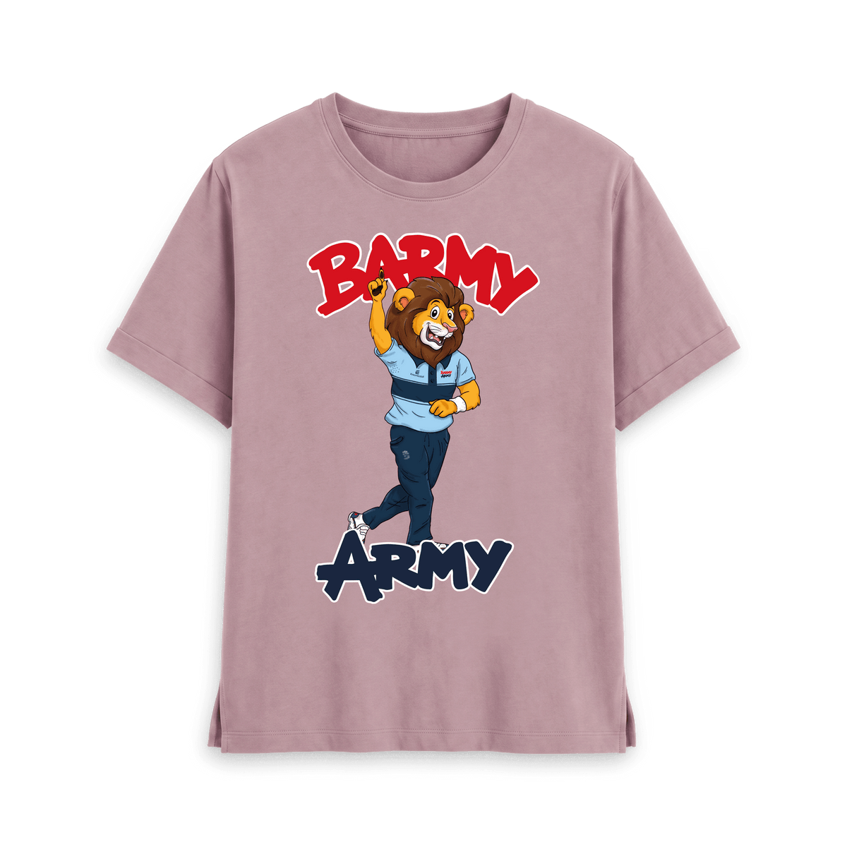 Mauve Printed T-shirt Front