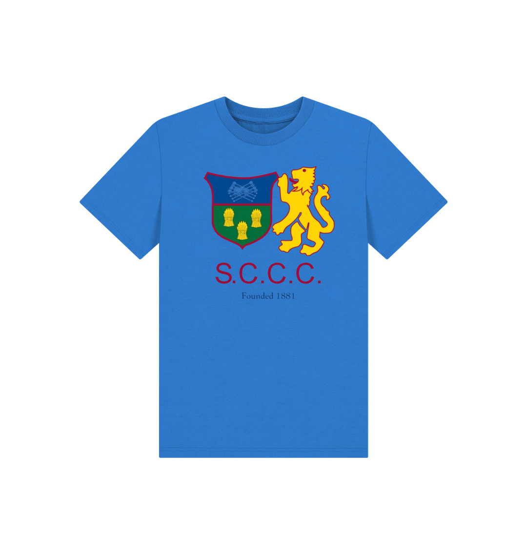 Bright Blue SCCC Supporters Tee - Kids