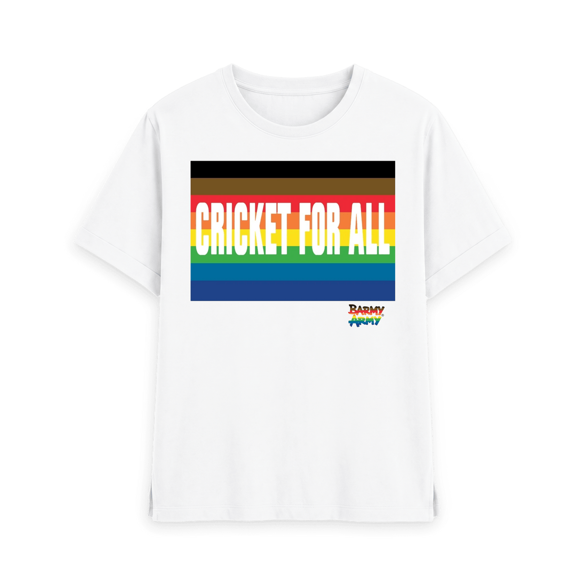 White Printed T-shirt Front
