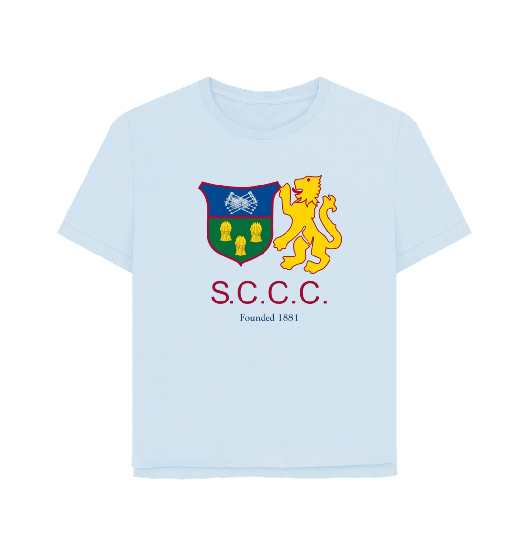 Sky Blue SCCC Supporters Tee - Ladies