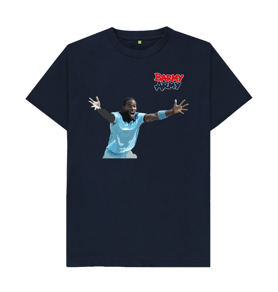 Navy Blue Barmy Army Archer Tee - Men's