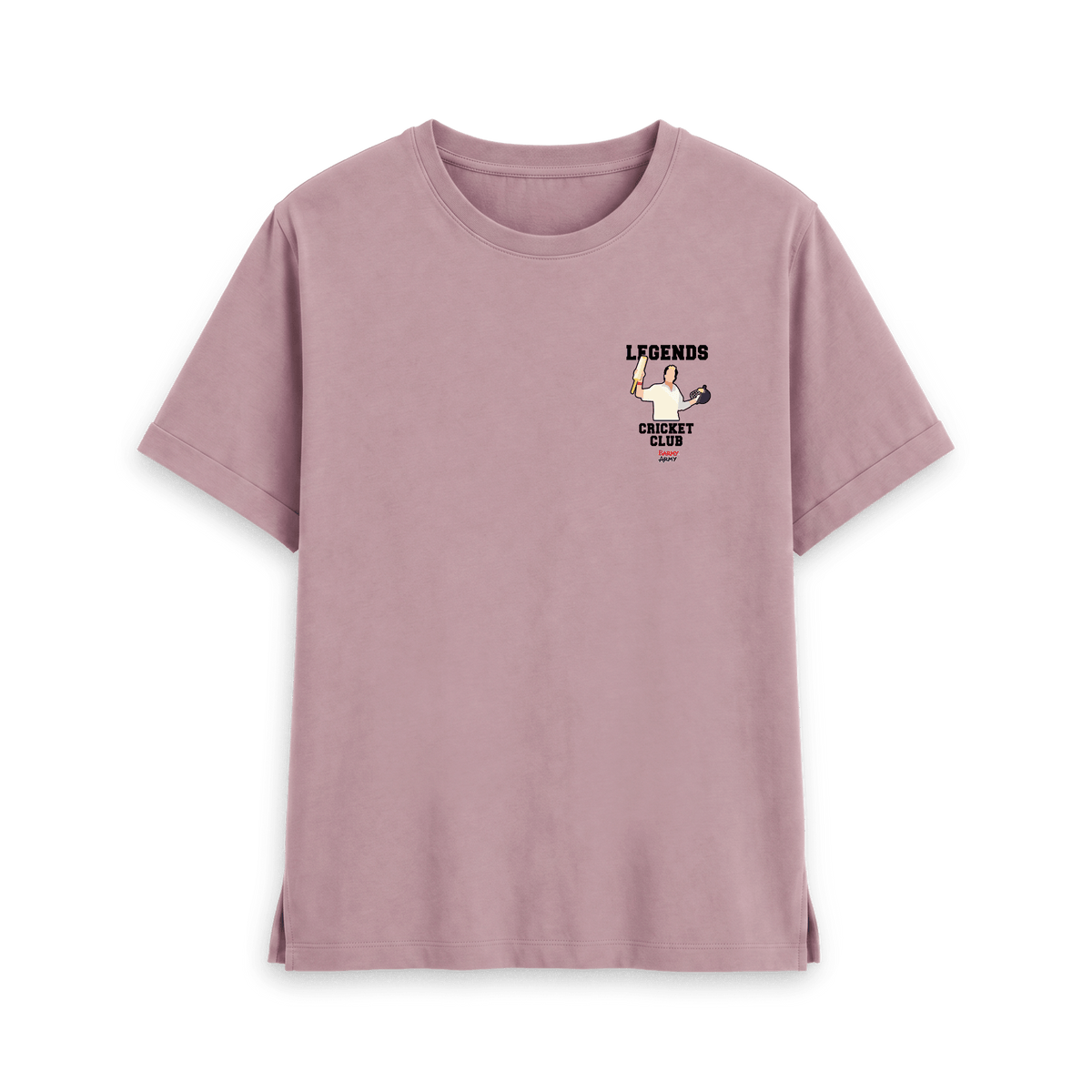 Mauve Printed T-shirt Front