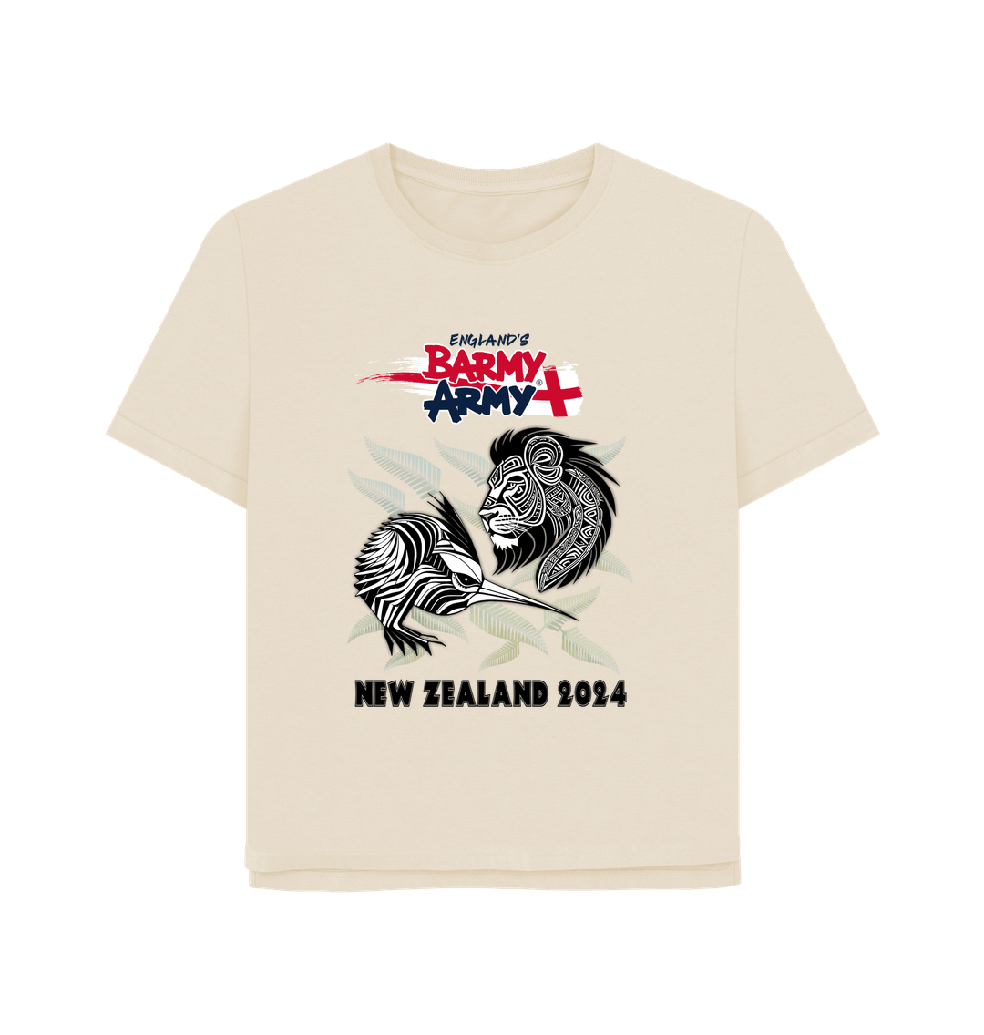 Oat Barmy Army NZ Tour Relaxed Fit Tee - Ladies