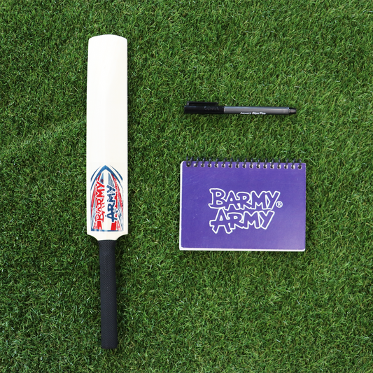 Barmy Army Autograph Set