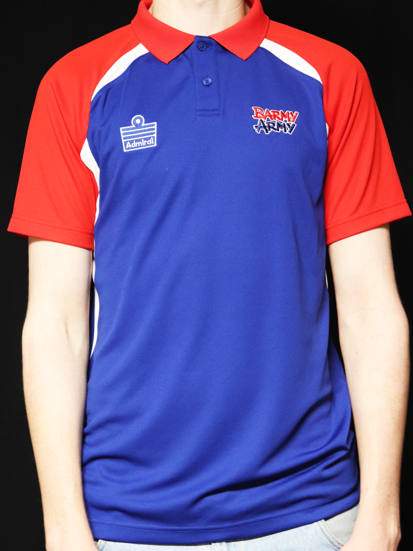 Admiral Retro Red/Navy Polo