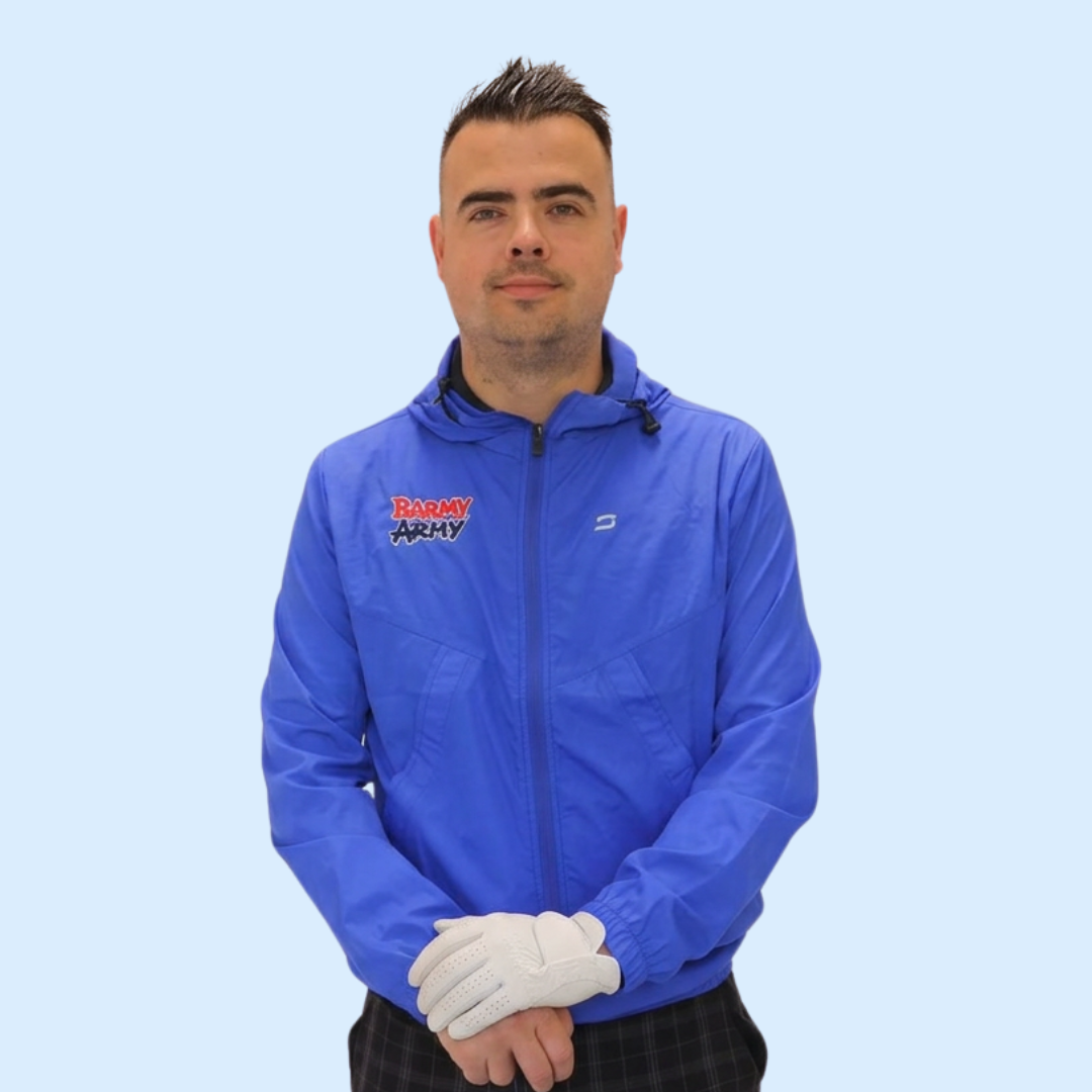 Barmy Army x Druids - Golf Rain Jacket