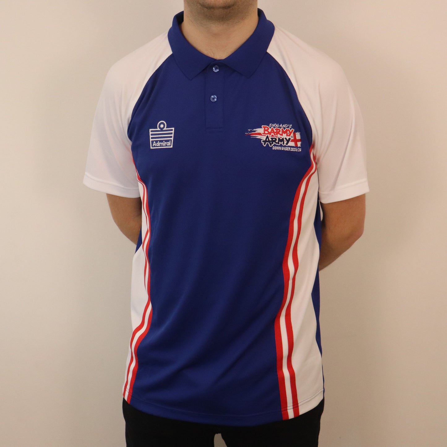 Admiral Retro Red/Navy/White Polo