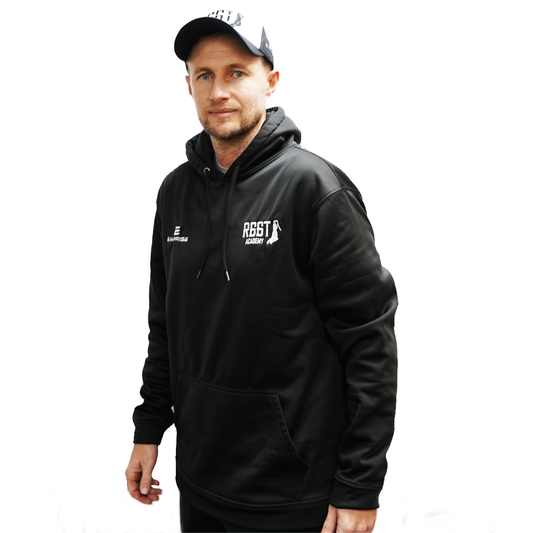 R66T Academy Kids Black Cricket Hoodie