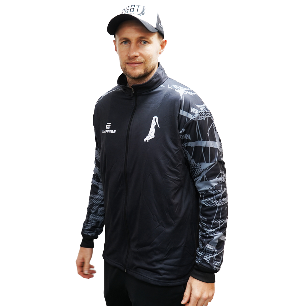 R66T Academy Adult Black and Grey Jacket
