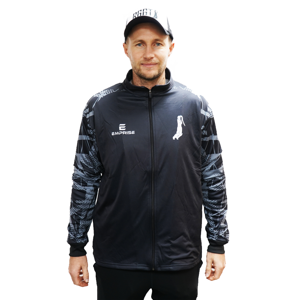 R66T Academy Adult Black and Grey Jacket