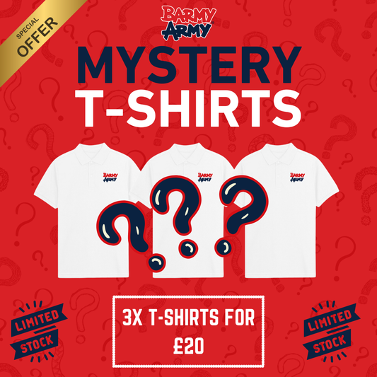 Barmy Army T-Shirt Mystery 3 Pack