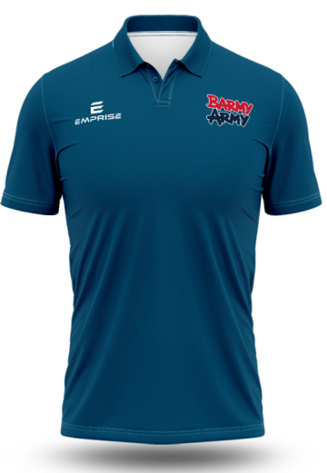 Barmy Army Polo - Teal