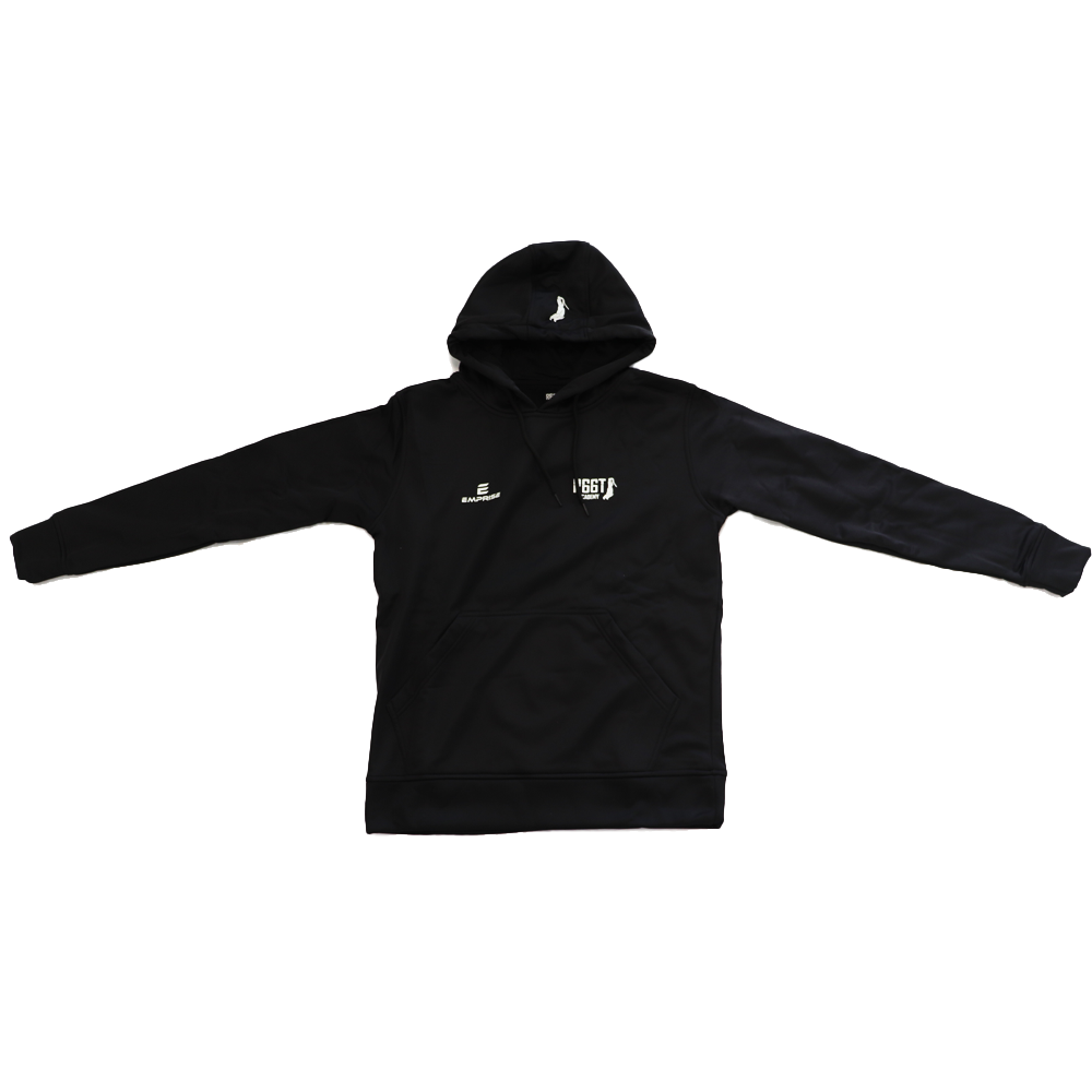 R66T Academy Kids Black Cricket Hoodie