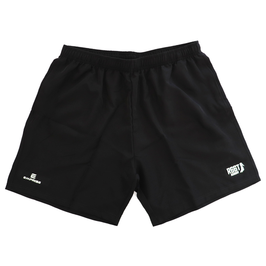 R66T Academy Kids Black Cricket Shorts