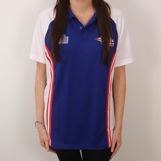 Admiral Womens Retro Red/Navy/White Polo