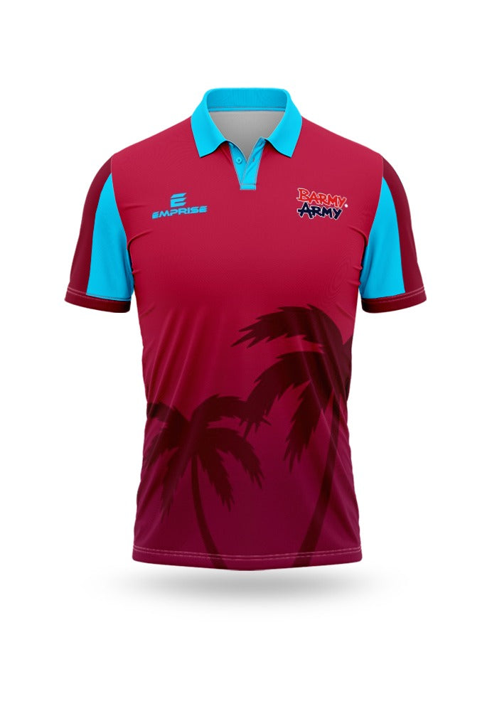 PRE-SALE: Barmy Army WI Tour 24 Cricket Shirt